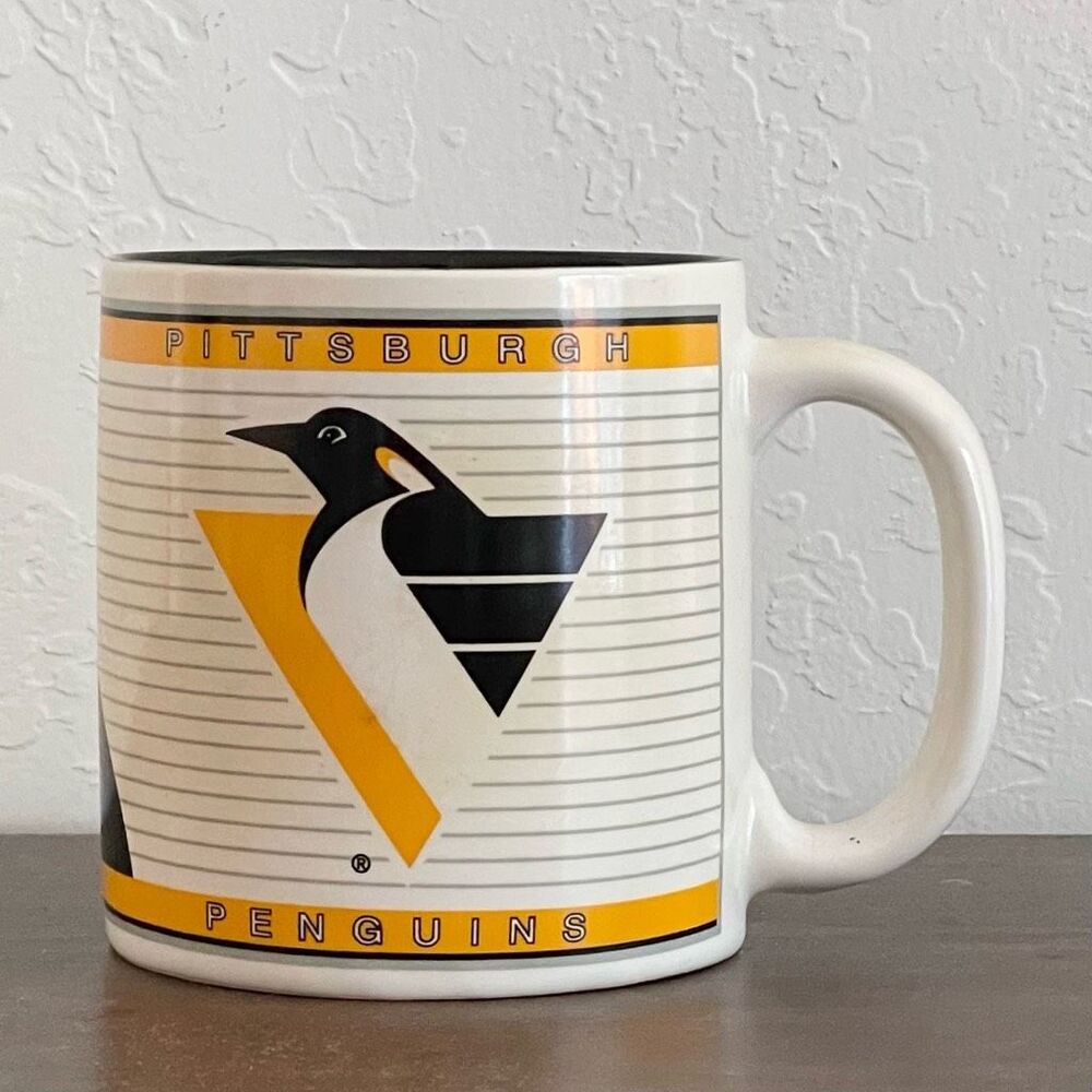 PITTSBURG PENGUINS Coffee Mug Vintage 1994‎ NHL Hockey Sports Impressions